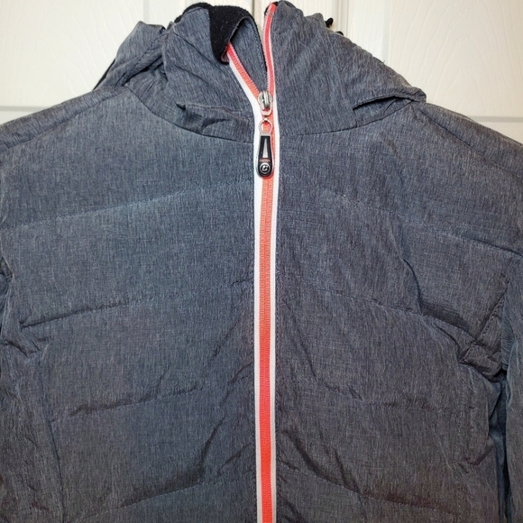KILLTEC Level 5 Gray Ski Jacket with Detachable Hood Sz 8 - Picture 2 of 16